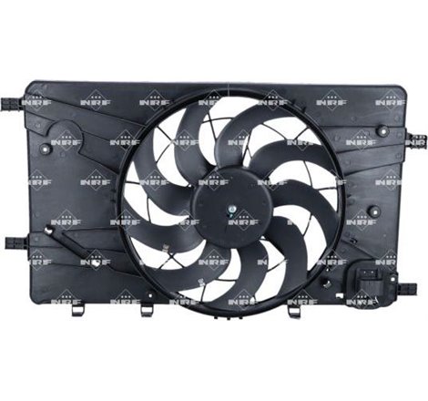 Ventilator radiator with housing OPEL ASTRA J. ASTRA J GTC. ZAFIRA C 1.6-2.0D 09.09- - NRF-470143