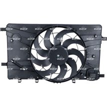 Ventilator radiator with housing OPEL ASTRA J. ASTRA J GTC. ZAFIRA C 1.6-2.0D 09.09- - NRF-470143