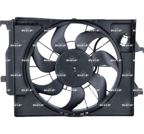 Ventilator radiator with housing KIA RIO IV. STONIC 1.2-1.25-1.4 01.17- - NRF-470154