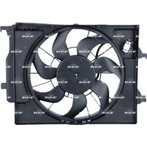 Ventilator radiator with housing KIA RIO IV. STONIC 1.2-1.25-1.4 01.17- - NRF-470154