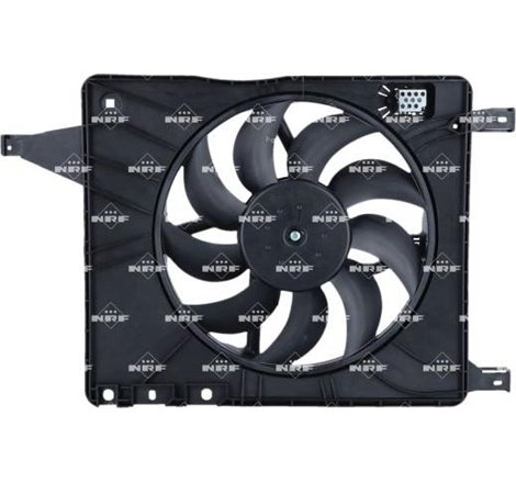 Ventilator radiator with housing NISSAN QASHQAI I 1.5D-2.0D 11.06-12.13 - NRF-470157