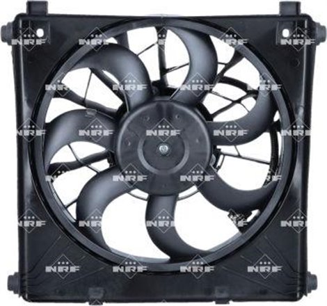 Ventilator radiator with housing TESLA MODEL S Electric 09.12- - NRF-470165