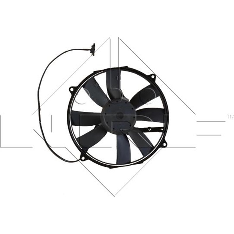 Ventilator radiator Dreapta partea dreapta MERCEDES C T-MODEL S202. C W202. CLK A208. CLK C208. E W210 1.8-5.4 03.93-06.02 - NRF