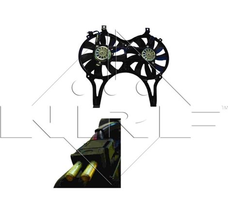 Ventilator radiator cu carcasa MERCEDES E T-MODEL S210. E W210 2.0-5.4 06.95-03.03 - NRF-47294