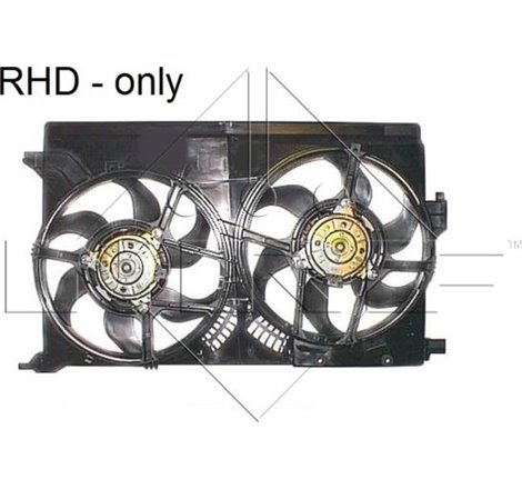 Ventilator radiator cu carcasa CADILLAC BLS. OPEL SIGNUM. VECTRA C. VECTRA C GTS. SAAB 9-3 1.8-3.2 04.02- - NRF-47316