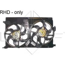 Ventilator radiator cu carcasa CADILLAC BLS. OPEL SIGNUM. VECTRA C. VECTRA C GTS. SAAB 9-3 1.8-3.2 04.02- - NRF-47316