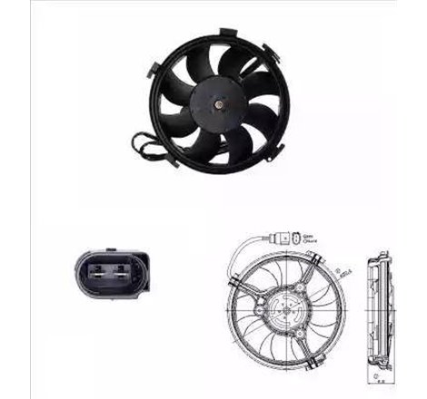 Ventilator. radiator - NRF-47406 - NRF-47406