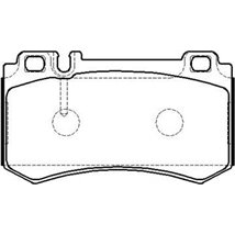 Set placute frana Spate MERCEDES CLK A209. CLK C209. S C215. S W220. SL R230. SLK R171 5.4-6.3 09.01-01.12 - ATE-13.0460-4819.2