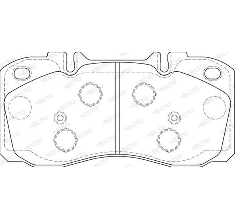 Set placute frana Fata-Spate IVECO DAILY II. DAILY III. DAILY IV. DAILY V. DAILY VI 2.5D-Electric 01.89- - ATE-13.0460-4828.2