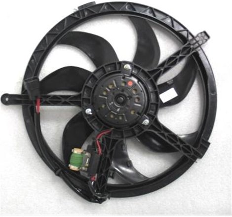 Ventilator radiator MINI R56. CLUBMAN R55. COUNTRYMAN R60. PACEMAN R61 1.6-1.6D 11.06-10.16 - NRF-47553