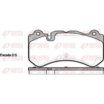 Set placute frana Fata MERCEDES C C204. C T-MODEL S204. C W204. CLS C219. E T-MODEL S211. E W211. E W212. GL X166. GLE C292. GLE