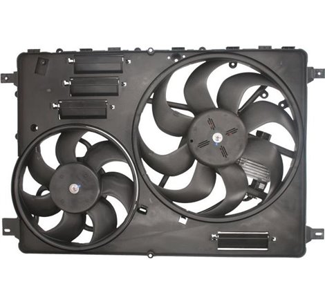 Ventilator radiator cu carcasa LAND ROVER DISCOVERY SPORT. FREELANDER 2. RANGE ROVER EVOQUE 2.0-2.0D-2.2D 06.11- - NRF-47755