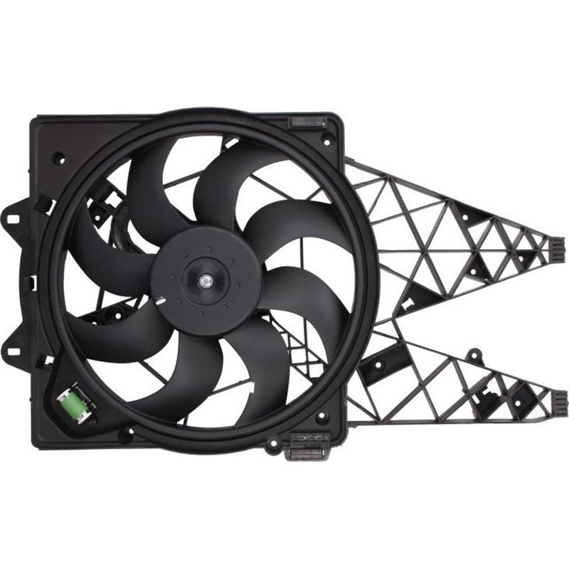 Ventilator radiator cu carcasa FIAT DOBLO. DOBLO CARGO. DUCATO 1.3D-2.0D 01.10- - NRF-47902