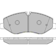 Set placute frana Fata MERCEDES MARCO POLO CAMPER W447. V W447. VITO MIXTO DOUBLE CABIN. VITO TOURER W447. VITO W447 1.6D-2.2D 0
