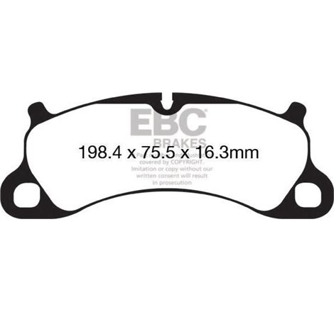 Set placute frana Fata PORSCHE 911. 911 TARGA. BOXSTER SPYDER 3.0-3.4-3.8 05.11-12.19 - ATE-13.0460-4886.2