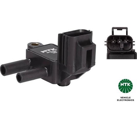 Exhaust fumes pressure sensor number of pins. 2-3 FORD C-MAX II. FOCUS III. FOCUS III-HATCHBACK. GALAXY II. GRAND C-MAX. KUGA I.