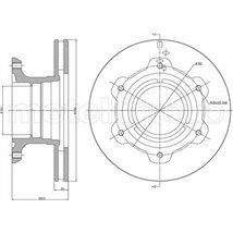 Disc frana - PETERS-016.660-00A