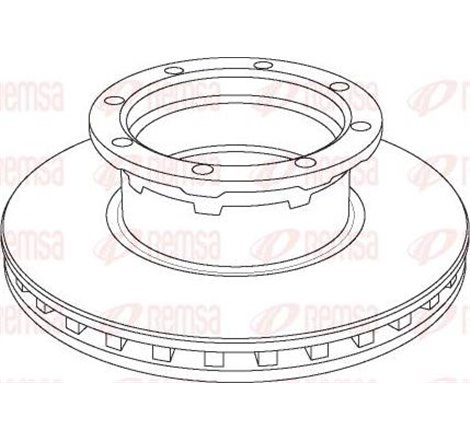 Disc frana - PETERS-016.664-00A
