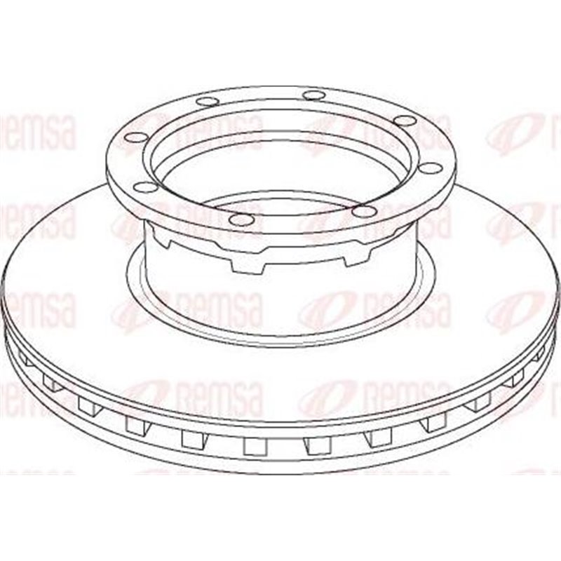 Disc frana - PETERS-016.664-00A