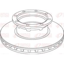 Disc frana - PETERS-016.664-00A