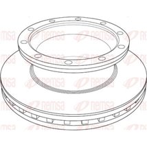 Disc frana - PETERS-016.669-00A