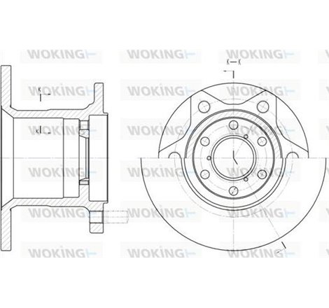 Disc frana - PETERS-026.656-10A