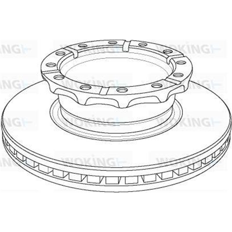 Disc frana - PETERS-026.667-10A