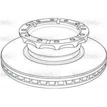 Disc frana - PETERS-026.667-10A