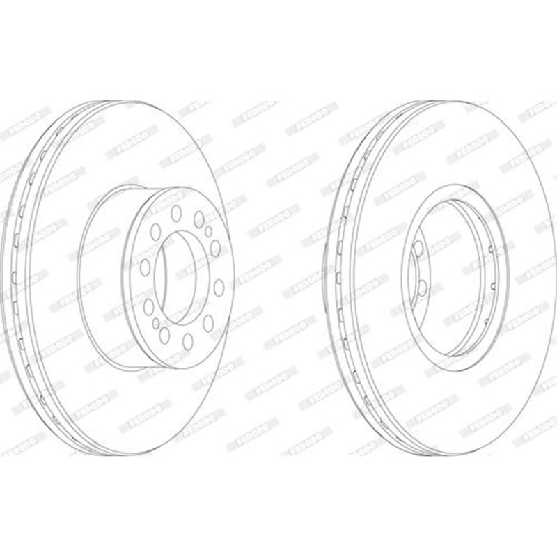Disc frana - PETERS-036.126-00A