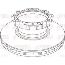 Disc frana - PETERS-036.130-00A
