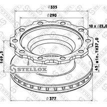 Disc frana - PETERS-046.377-00A