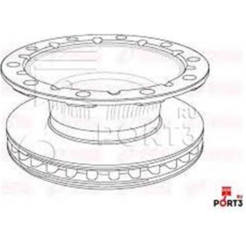Disc frana - PETERS-046.379-00A