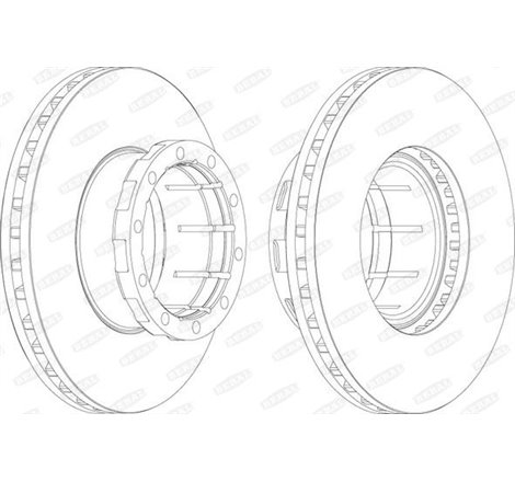Disc frana - PETERS-056.103-00A