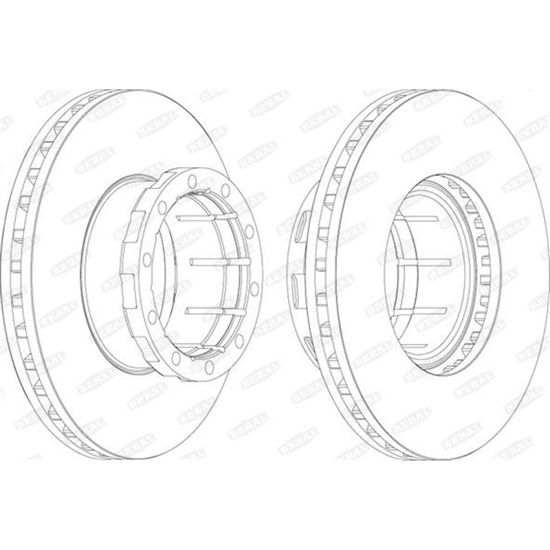 Disc frana - PETERS-056.103-00A