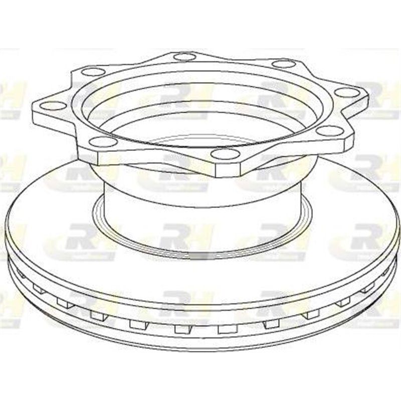 Disc frana - PETERS-066.250-00A