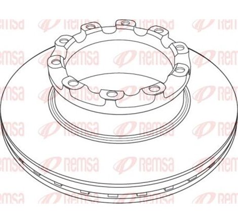 Disc frana - PETERS-066.803-00A