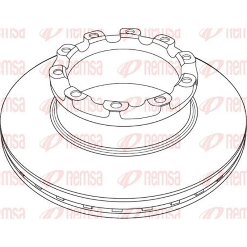 Disc frana - PETERS-066.803-00A