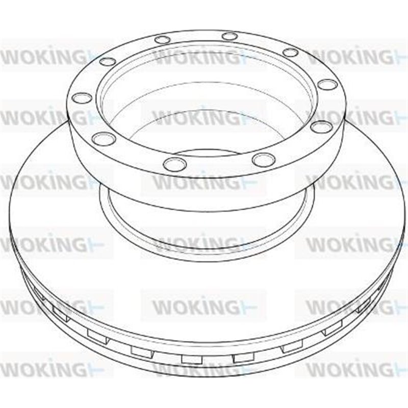 Disc frana - PETERS-106.205-00A