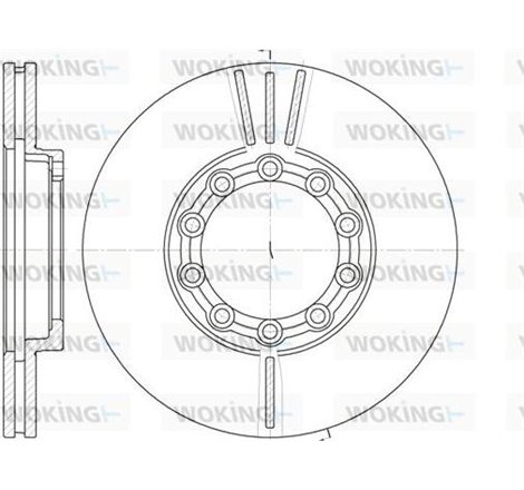 Disc frana - PETERS-256.012-00A