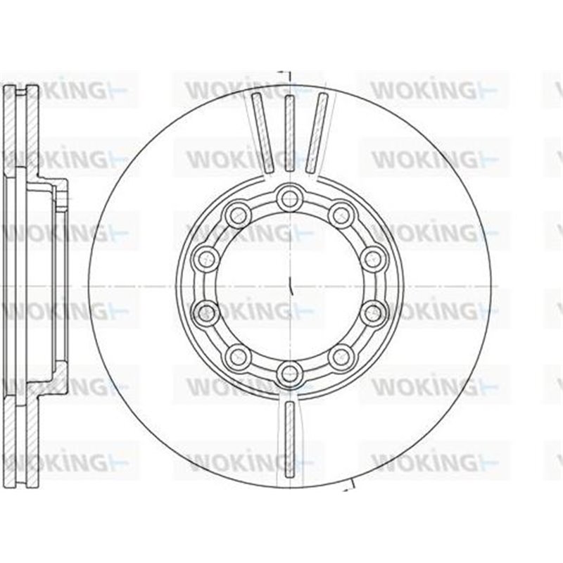 Disc frana - PETERS-256.012-00A