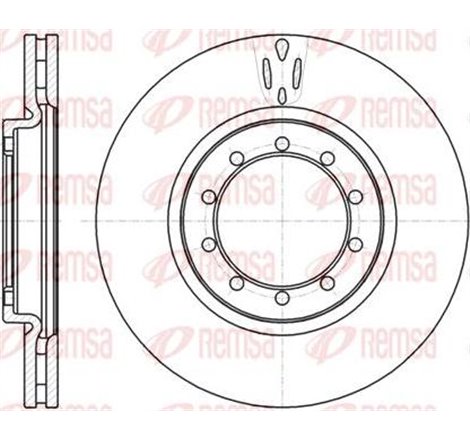 Disc frana - PETERS-256.041-00A
