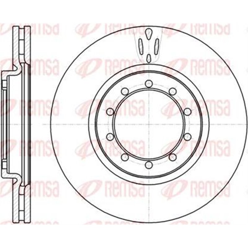 Disc frana - PETERS-256.041-00A