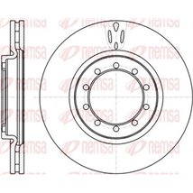 Disc frana - PETERS-256.041-00A