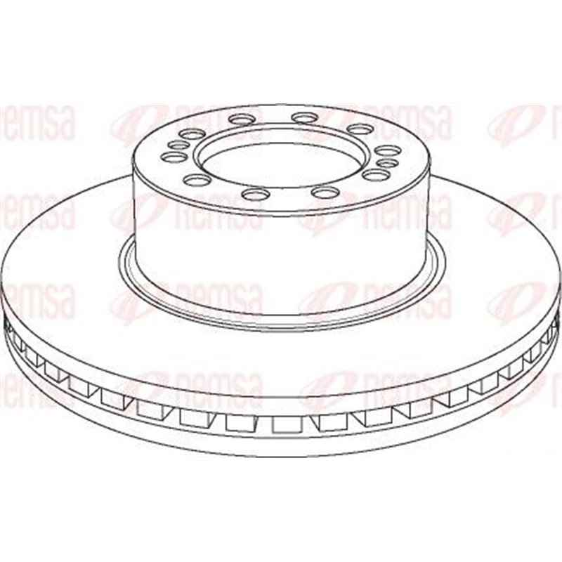 Disc frana - PETERS-256.053-00A