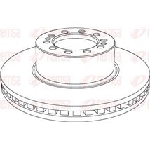 Disc frana - PETERS-256.053-00A