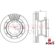 Disc frana - PETERS-266.002-00A