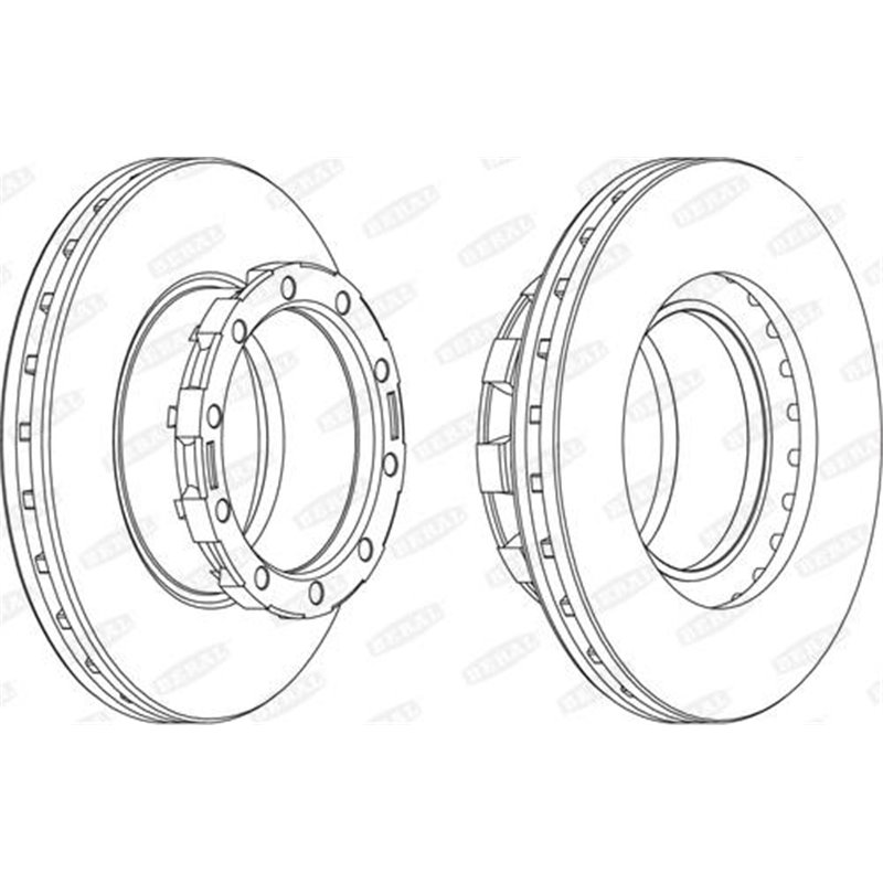 Disc frana - PETERS-466.102-00A