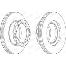 Disc frana - PETERS-466.102-00A