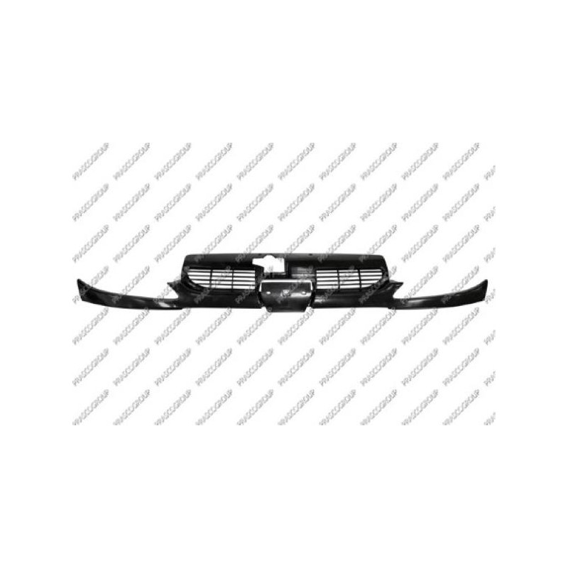 Set banda de protectie. grila radiator - Prasco-PG0092305 - Prasco-PG0092305