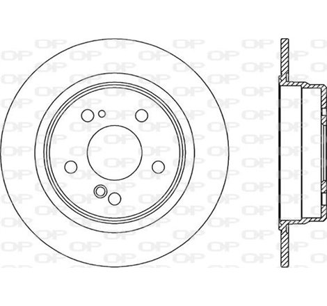 Disc frana Spate DR-ST MERCEDES 190 W201. S C216. S W221. V221. S W222. V222. X222. SL R129. SL R230 2.2D-6.0 03.89-05.17 - ATE-